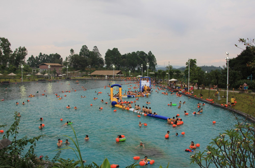 佛山高明盈香生態園九寨水城水上樂園工程